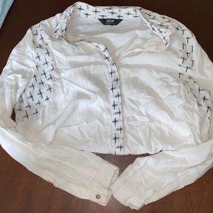 Long sleeve button down holster shirt